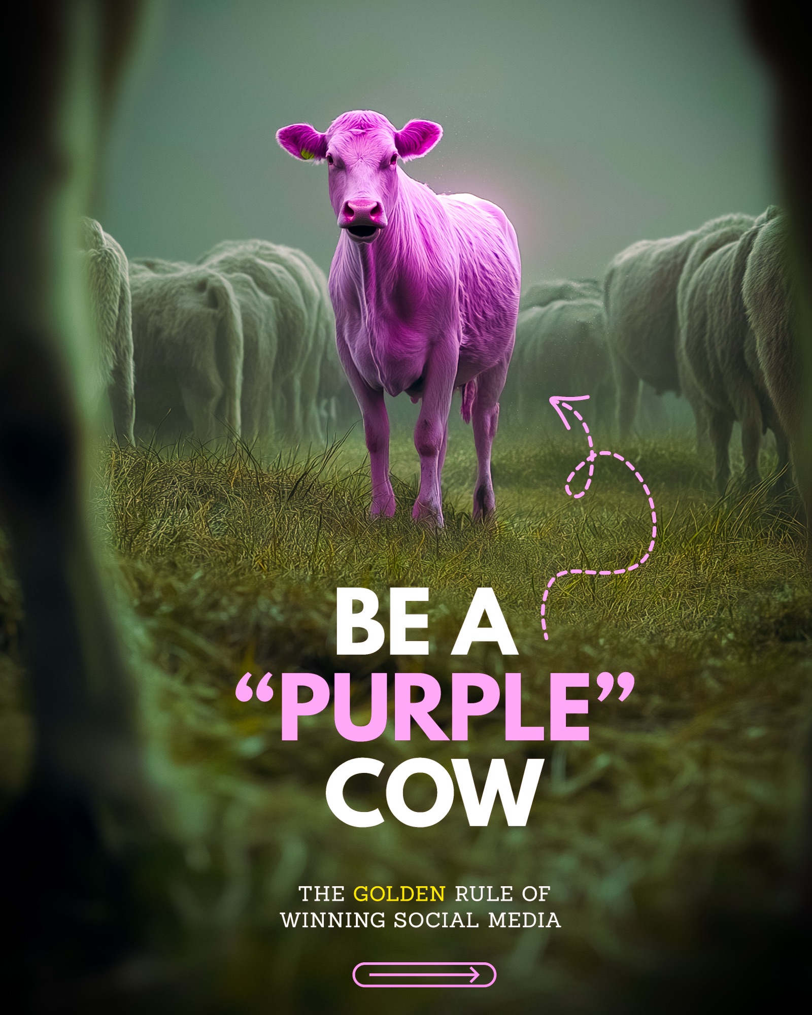 Be a Purple Cow: Simple Tricks to Stand Out Online